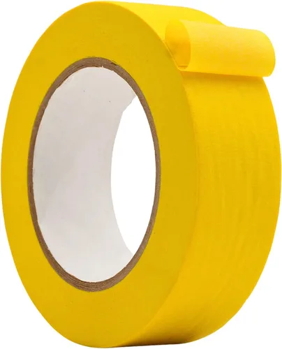 Miniatura 55 de WOD MTC5 Cinta de Enmascarar de Color, Negro, 1 pulgada x 60 yardas. Cinta Colorida para Maestros y Pintores para Arte y Manualidades Divertidas
