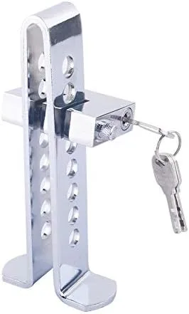 Cerradura de volante de automóvil forjada de acero resistente con núcleo de bloqueo de cobre, cerradura de seguridad antirrobo para automóviles,