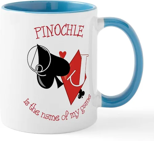 Miniatura 18 de CafePress Euchre Champ Mugs Taza de café de cerámica de 11 oz (11.0 fl oz)