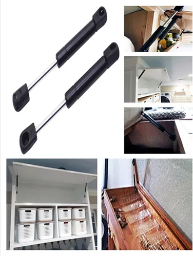 Miniatura 3 de munirater 7 pulgadas 80N/18 libras soporte de elevación Strut Spring Shock Toolbox tronco escotilla montaje tapa universal, juego de 2