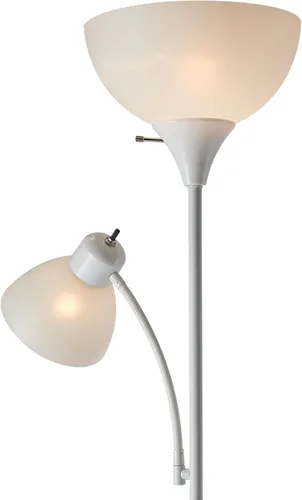 Miniatura 6 de Globe Electric 67136 Delilah - Lámpara de pie, color blanco, 72.88 pulgadas.
