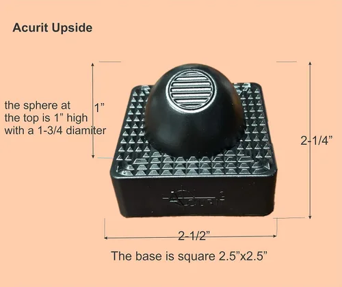 Miniatura 6 de Acurit Upsyde - Elevadores angulares para tableros de dibujo, bloc de luz, tabletas de rastreo, discos de elevación apilables que sostienen
