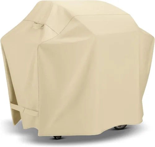 SunPatio Funda para barbacoa de 64 pulgadas para exteriores, resistente al agua, para parrilla de gas, protector de parrilla de propano resistente,