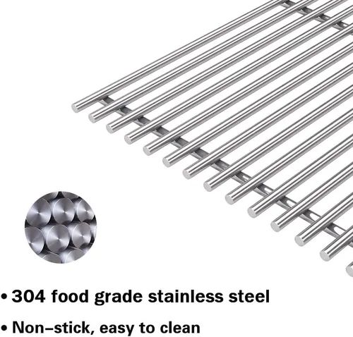 Miniatura 5 de S720-0896 - Rejilla de cocina de acero inoxidable de 17 pulgadas para Homedepot Nexgrill 720-0896B 720-0896 720-0896BK 720-0896E 720-0896C