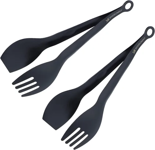 Miniatura 9 de MSY BIGSUNNY - Juego de 4 pinzas pequeñas de acero inoxidable, 6 pulgadas (6.0 in, plateado)