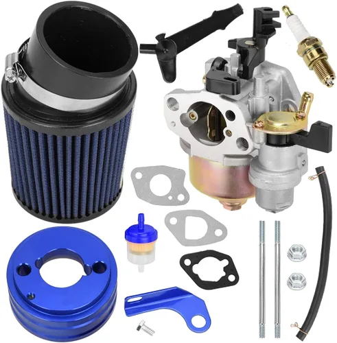 Miniatura 10 de FVRITO Kit adaptador de filtro de carburador mejorado de carreras de alto rendimiento para Predator 212cc 196cc 6.5hp ct200u-ex bt200x KT196 ct100x