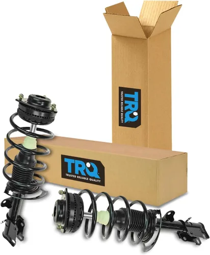Miniatura 173 de TRQ Conjunto de Amortiguador y Resorte Delantero Cargado con Resorte Helicoidal Pre-ensamblado Compatible con Jeep Cherokee Limited AWD 14-22 Sin