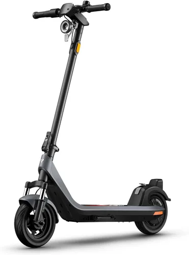 NIU Electric Scooter for Adult - KQi 1PRO 100 200 Series E Scooter w/Suspension, 500-700W Peak Power, 14-33 Max Miles, Top 15-20 MPH, Portable Gris