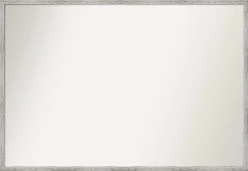 Miniatura 302 de Amanti Art Espejo de baño blanco para sobre el fregadero, 32 x 45 pulgadas, espejo de tocador rectangular blanco esbelto, marco de madera moderno