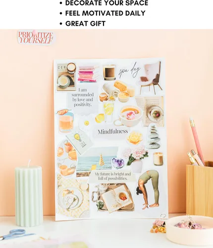 Miniatura 6 de Lamare Vision Board Collage Book - Más de 1000 imágenes Vision Board Supplies