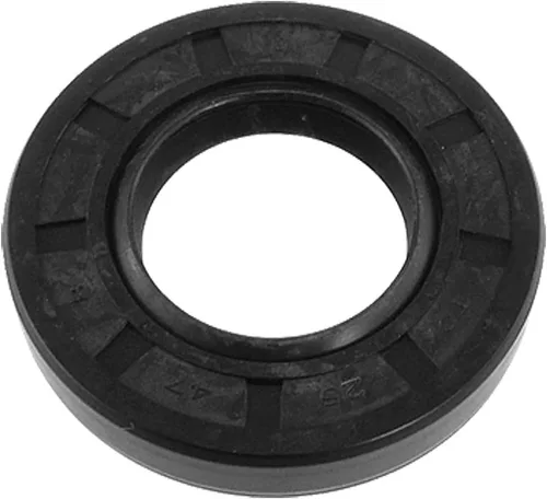 Miniatura 32 de uxcell Caucho doble de los labios del sello de aceite del eje rotatorio métrico 49.2x82.0x16.4 ft m TC, negro