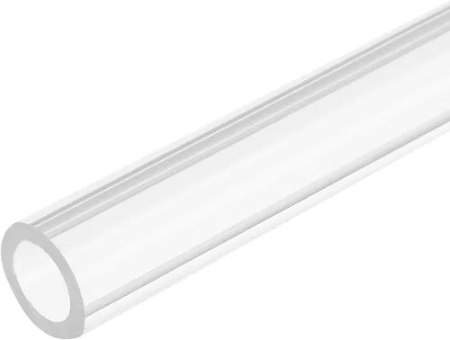 Miniatura 31 de MECCANIXITY Tubo acrílico rígido redondo tubo transparente 0.236 in ID 0.315 in OD 12.008 in longitud para lámparas y linternas, sistema