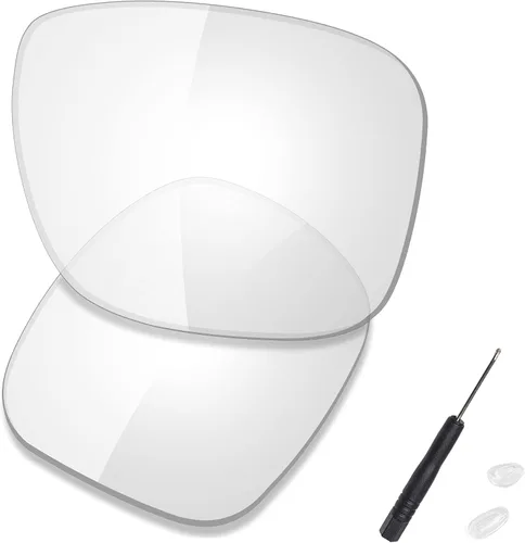 Miniatura 24 de SAUCER Premium Replacement Lenses & H20 Screwdriver & Nose Pieces for Oakley Holbrook Metal OO4123 UV400 Protection