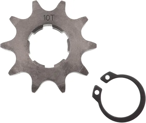 Miniatura 5 de 428 Piñón delantero Enigine con clip para motocicleta Dirt Bike (16.850-0.669 in, 10T)