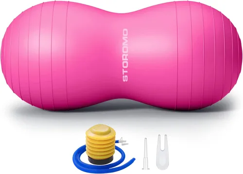 pelota con forma de cacahuate, no se rompe, asiento activo para niños, para trabajo de parto, terapia, niños con TDAH – Bola de parto ecológica para