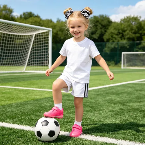 Miniatura 2 de Pinzas para el pelo de fútbol 2026, accesorios para el cabello para niños y niñas, jugadores, equipo escolar, accesorios de fiesta de fútbol, 4