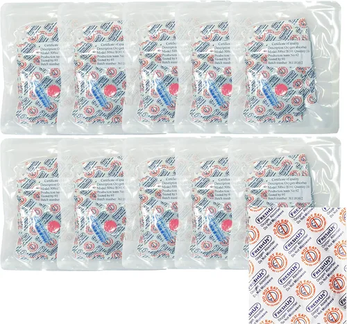 Miniatura 6 de AwePackage - Absorbedor de oxígeno de 300 cc (20 paquetes individuales de 10 paquetes, total 200 paquetes) - Almacenamiento de alimentos a largo