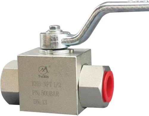 Miniatura 10 de Taixin Hidráulica 1 "NPT 4650PSI KHB válvula de bola de alta presión