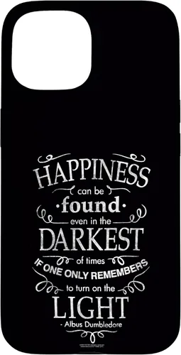 Miniatura 6 de Harry Potter Funda con cita de felicidad para iPhone 17