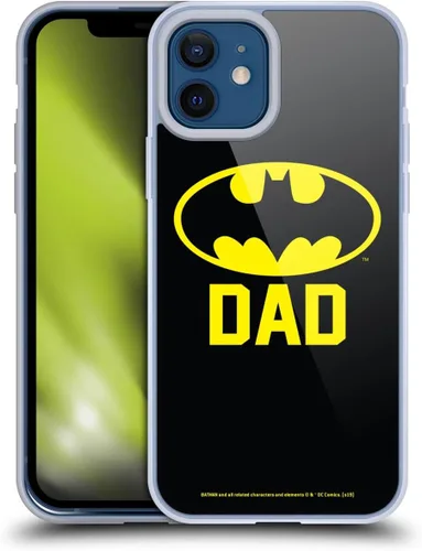 Miniatura 76 de Head Case Designs Funda de gel con licencia oficial de Batman DC Comics Bat Signal Logos [protección de grado militar] compatible con Apple iPhone 7