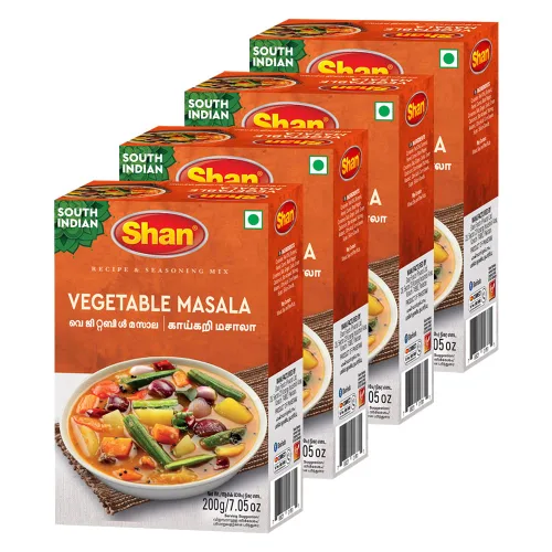 Miniatura 188 de Shan Korma Recipe and Seasoning Mix 1.76 oz (50g) - Spice Powder for Traditional Meat in Yogurt Sauce - Suitable for Vegetarians - Airtight Bag in a