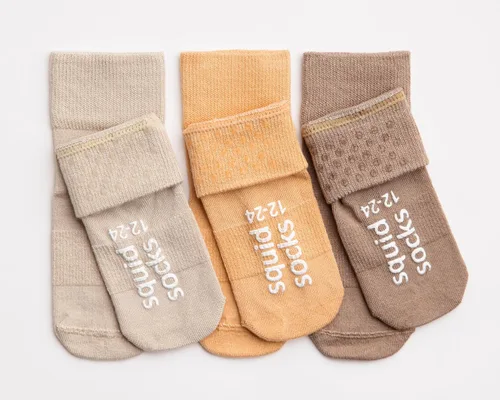 Miniatura 97 de squid socks Calcetines de viscosa de bambú 0-6M, 6-12M, 12-24M y 2T-3T Calcetines que se mantienen puestos