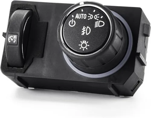 Miniatura 11 de Conjunto de interruptor de atenuación de faros delanteros para Chevy Avalanche Silverado Suburban Tahoe GMC Sierra Yukon XL, interruptor de luz