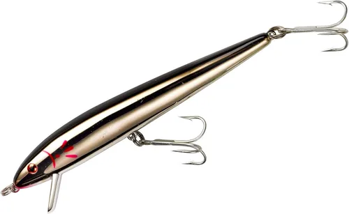 Miniatura 18 de Cotton Cordell Señuelo de pesca de lubina Crankbait de aleta roja Smoky Joe