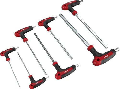Miniatura 10 de Performance Tool W80274 Juego de 10 piezas de llaves Allen SAE con mango en T, Juego de llaves hexagonales de brazo largo