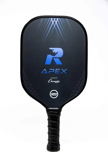 Miniatura 9 de Champion Sports - Palas de pickleball de rinoceronte: palas de pickleball para interiores o exteriores en madera, aluminio, fibra de vidrio, Borde