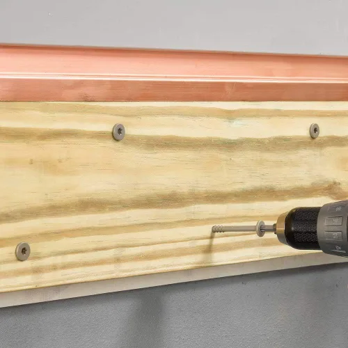 Miniatura 3 de FastenMaster LedgerLok - Tornillo de madera de cabeza plana - Cubo de 250 - 5