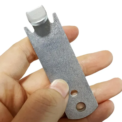 Miniatura 4 de Tornador de alambre para valla para clips de poste en T, herramienta de torsión de alambre de púas para alambre de esgrima, acero inoxidable