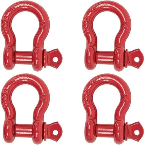 Miniatura 42 de Mytee Products - Grillete de anclaje forjado de 5/8" de acero al carbono con tornillo de aleación, 3.25 toneladas (6,500 libras) de capacidad de 20