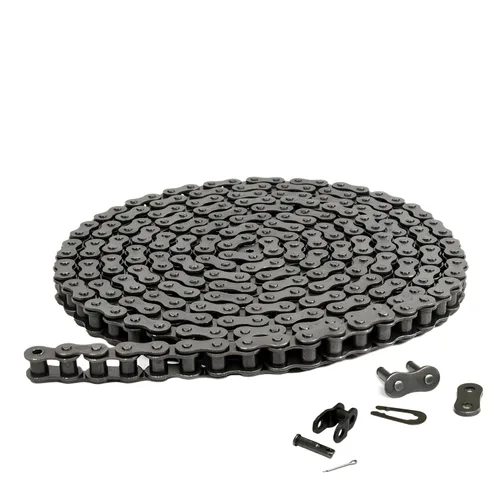 Miniatura 10 de 41 cadena de rodillos, 3 pies con 1 eslabón conector, para Go-karts, scooters, minibicicletas.