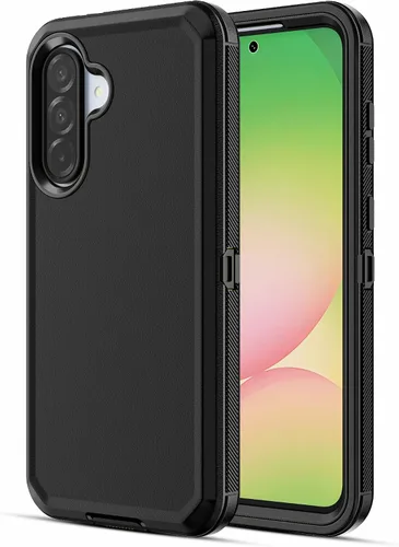 Miniatura 10 de Jiunai Funda para Samsung A16, a prueba de golpes, antipolvo, protección resistente, de doble capa, borde elevado, para exteriores, híbrida
