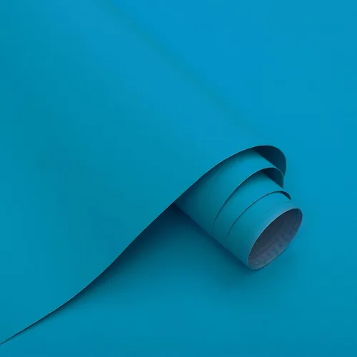 Miniatura 19 de Papel tapiz azul de 15.7 x 197 pulgadas para dormitorio, papel adhesivo azul para despegar y pegar, papel tapiz para baño, vinilo extraíble, Azul
