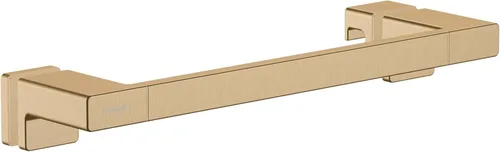 hansgrohe AddStoris 41759140 - Manija de puerta de ducha en bronce cepillado de 2 pulgadas, accesorios en bronce cepillado