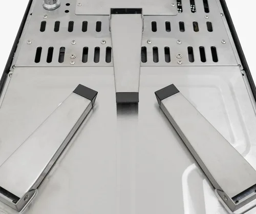 Miniatura 7 de Permasteel Horno de pizza de gas de 12 pulgadas con tapa, horno de pizza para exteriores, horno de pizza de gas portátil para exteriores
