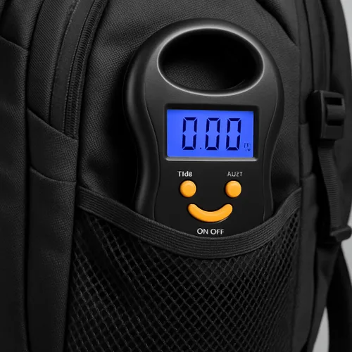 Miniatura 3 de SmileScale - Báscula digital de gran tamaño para equipaje, pantalla retroiluminada, capacidad de 110 libras 110.2 lbs, comprobador