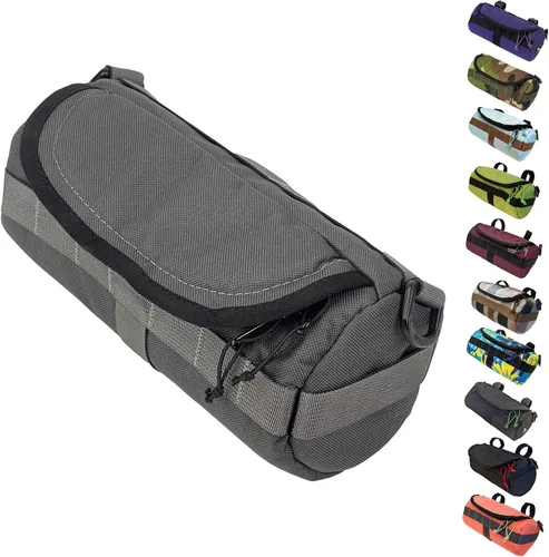 Miniatura 12 de Bolsa para manillar (Bikeday Cake) Capacidad de 2 litros Amplia bolsa para bicicleta con 2 correas de hebilla extra largas y 1 correa de gancho