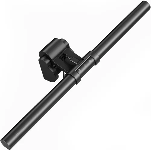 Barra de luz para monitor, apta para monitor curvo/plano, lámpara de trabajo LED de lectura USB para cuidado de los ojos con control táctil, sin