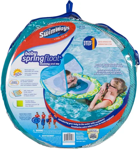 Miniatura 8 de SwimWays Baby Spring Float Mommy and Me with Canopy