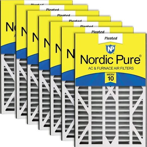 Miniatura 25 de Nordic Pure Filtros de aire de repuesto MERV 15 Plus Carbon Trion Air Bear Cub de 16 x 25 x 3 (15 13/16 x 24 5/16 x 3)
