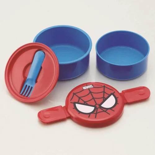 Miniatura 2 de Fiambrera redonda Spider-Man ONWR1 de dos etapas (importación de Japón) por Skater