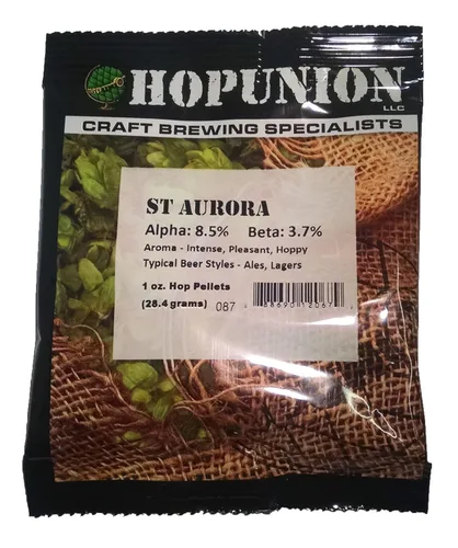 Miniatura 35 de HopUnion 2014A importó pellets de lúpulo para la fabricación de cerveza casera (melón alemán-casco), 1 oz
