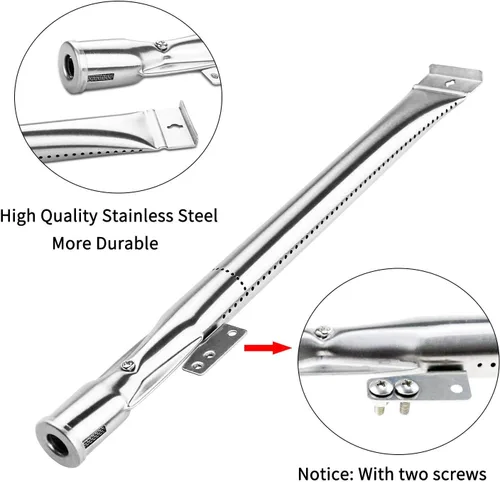 Miniatura 7 de Uniflasy Kit de piezas de repuesto para Nexgrill 720-0830H, 720-0830D, 720-0783E - Quemador de acero inoxidable, placa térmica, juego de encendedor