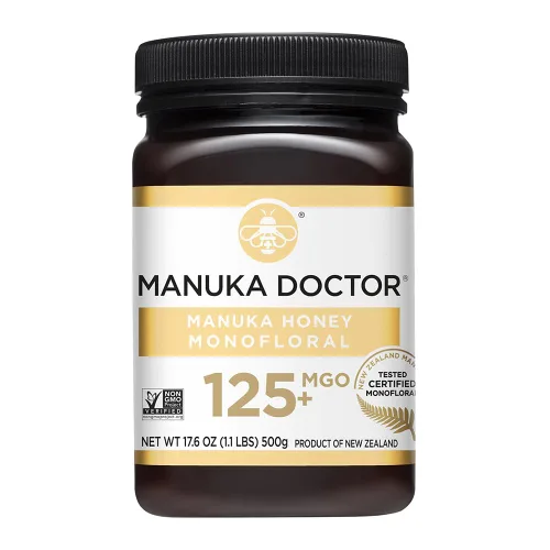 Miniatura 16 de Manuka Doctor - Monofloral de miel de manuka MGO 125+, miel de Nueva Zelanda 100% pura. Certificado. Garantizado. Crudo. Sin OMG (8.75 oz)