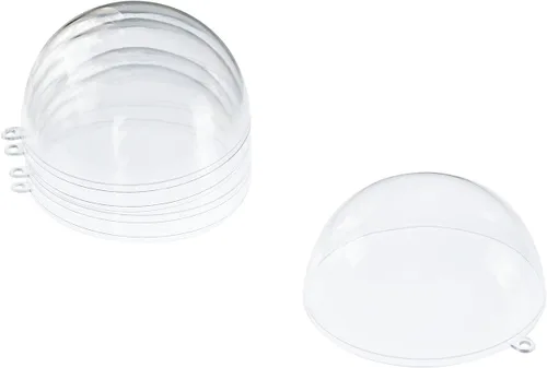 Miniatura 4 de Super Z Outlet Molde acrílico de plástico transparente para bombas de baño, kit de bolas de moldeo (3.937 in, 12 unidades)