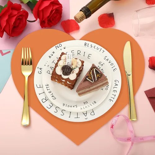 Miniatura 4 de Eaasty Paquete de 50 manteles individuales desechables para el Día de la Madre, Acción de Gracias, otoño, San Valentín, días de la independencia