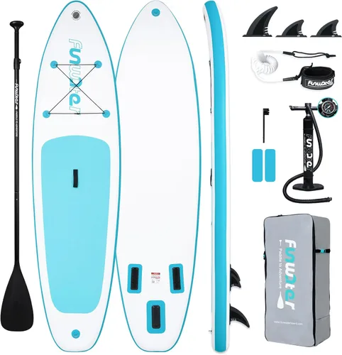 Miniatura 18 de FunWater Inflatable Ultra-Light Stand Up Paddle Board for All Skill Levels with Premium SUP Paddleboard Accessories,Non-Slip Comfort Deck for Youth